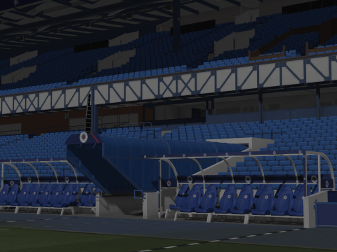 Ibrox Stadium 3Dモデル
