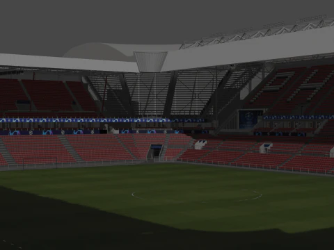 Philips PSV Stadion 3D Model