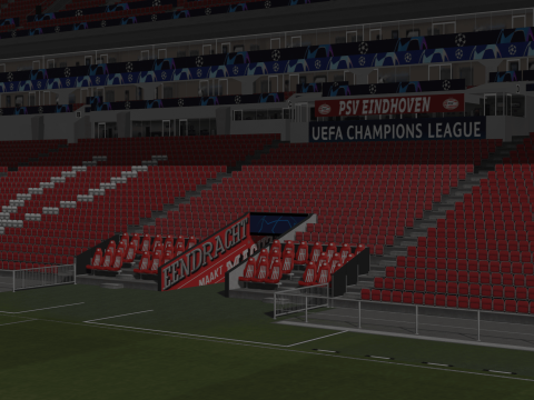Philips PSV Stadion 3Dモデル