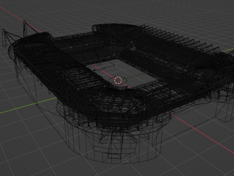 Philips PSV Stadion 3Dモデル