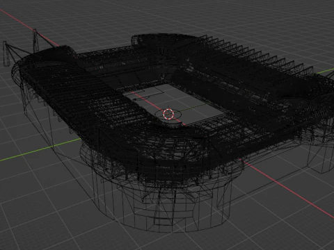Philips PSV Stadion 3D Model