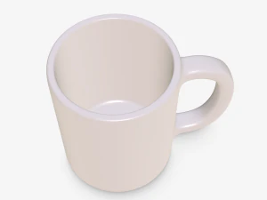 Caneca de caf&eacute; Modelo 3D
