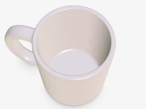 Caneca de caf&eacute; Modelo 3D