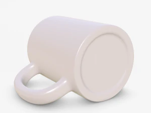 Caneca de caf&eacute; Modelo 3D