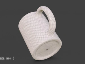 Caneca de caf&eacute; Modelo 3D