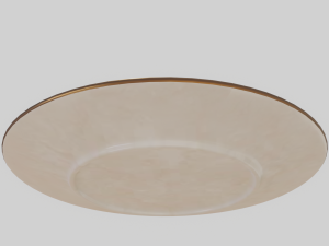Round Dinner Plate 3D-printmodel