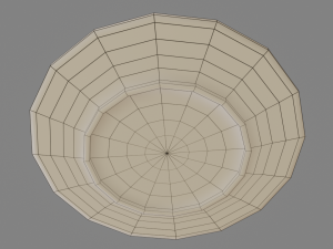 Round Dinner Plate 3D-printmodel
