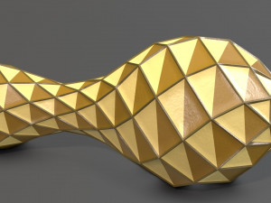 Decorative Rhomboid Vase 3D 프린트 모델