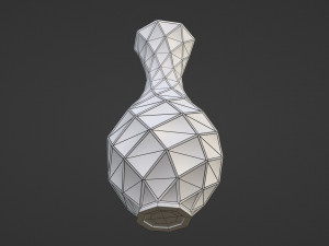 Decorative Rhomboid Vase 3D 프린트 모델
