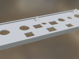 Airbus A320 Autopilot-Panel 3D Print Model