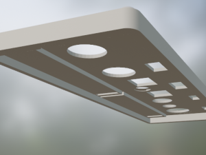 Airbus A320 Autopilot-Panel 3D Print Model