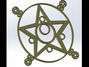 PC FAN SAILOR MOON SHROUD COVER 3D-printmodel