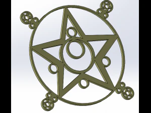 PC FAN SAILOR MOON SHROUD COVER 3D Print Model