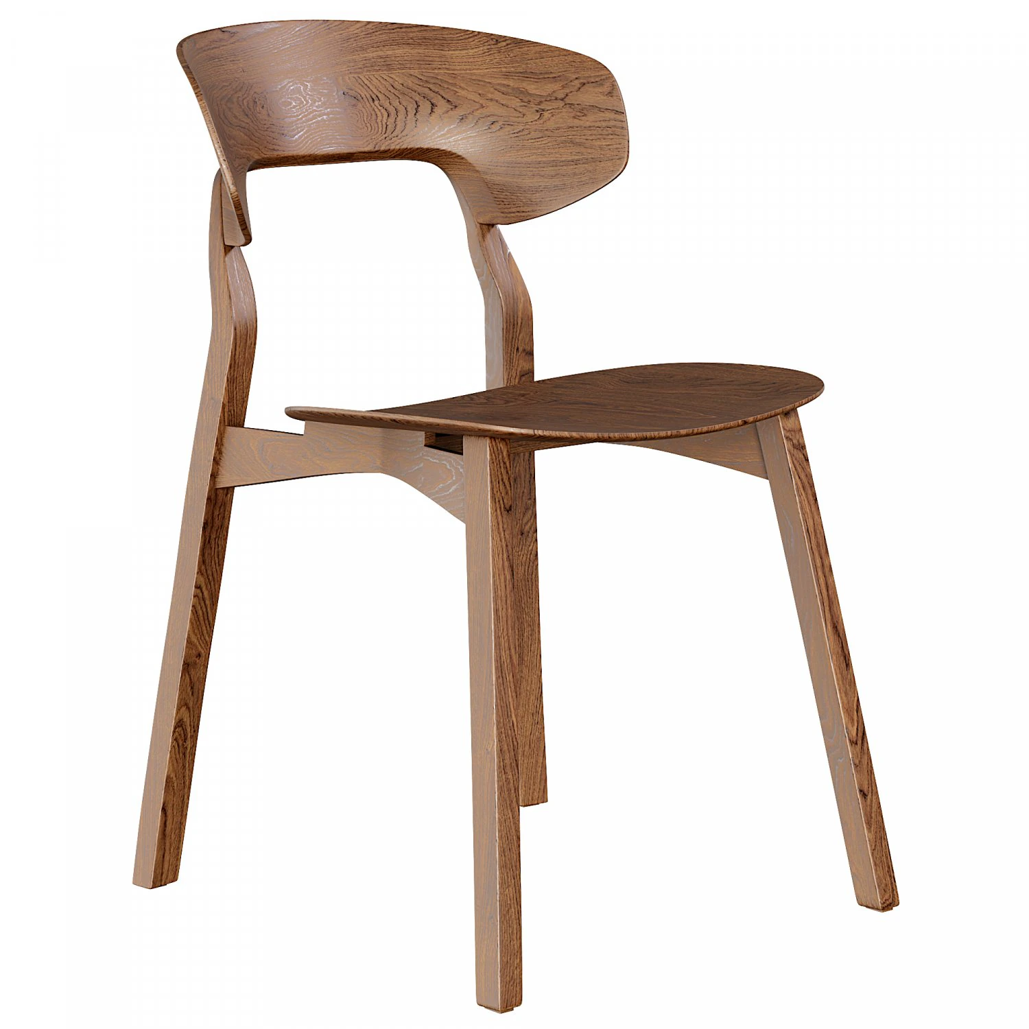 Nonoto Chair 3D Model .c4d .max .obj .3ds .fbx .stl .blend 