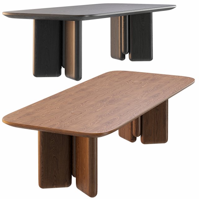 Collection Particuliere Tami - Dining Tables PRO Royalty free 3D Model .c4d .max .obj .3ds .fbx .stl .blend 