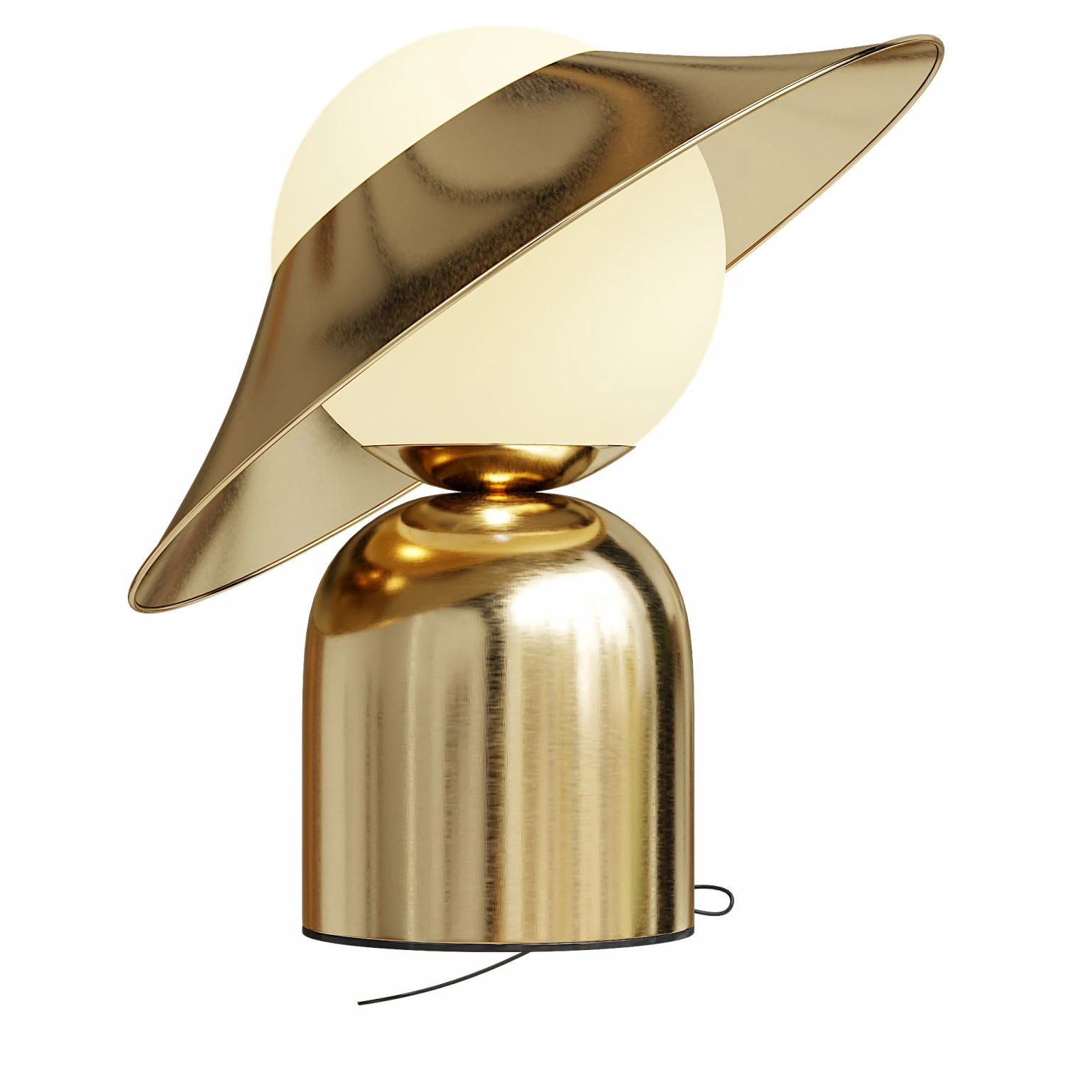 Designer wall lamp vessa lamp 3D Model .c4d .max .obj .3ds .fbx .stl .blend 