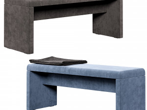 Bench Bruno 3D Model
