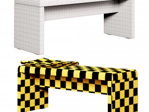 Bench Bruno 3D Model
