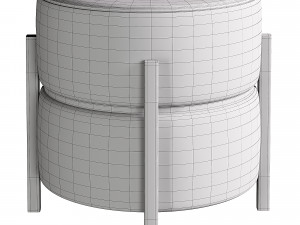 Istanbul pouffe Modèle 3D