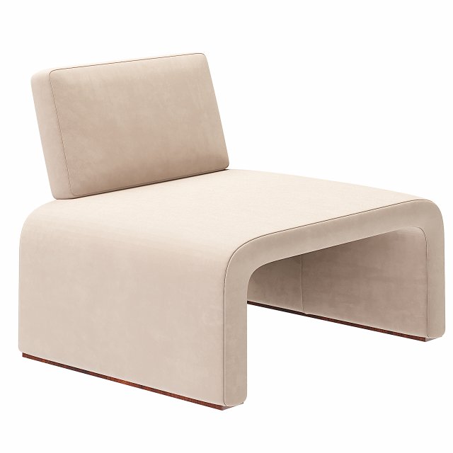 Labanca Lounge Chair Modelo 3D .c4d .max .obj .3ds .fbx .stl .blend 