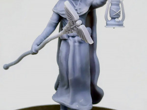 Plague Doctor - Medico Peste Negra 3D print model 3Dプリントモデル