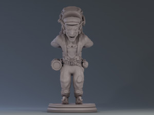 Goblin smuggler 3d print ready 3D print model Model Cetak 3D