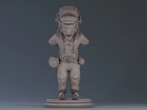 哥布林走私者 3D 打印就绪 3D 打印模型 3D 打印模型