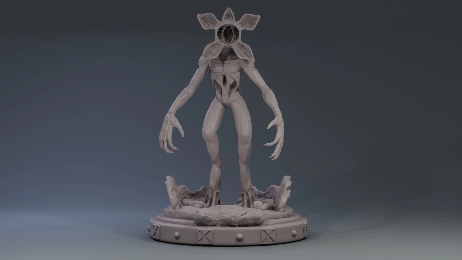 Demogorgon Print Model 3D print model 3D Print Model .c4d .max .obj .3ds .fbx .stl .blend 