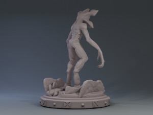 Demogorgon Print Model 3D print model 3D Принт Модель