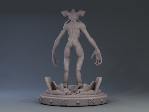 Demogorgon Print Model 3D print model 3D Принт Модель
