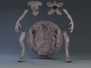 Demogorgon Print Model 3D print model 3D Принт Модель