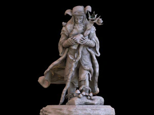 Radagast Ready to Print 3D-Druckmodell 3D Druckmodell