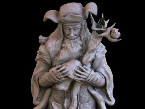 Radagast Ready to Print 3D print model Model Cetak 3D