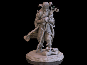 Radagast Ready to Print 3D print model Model Cetak 3D
