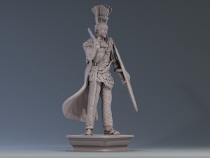 Celtic Chief ready to print Model Cetak 3D