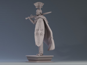 Celtic Chief ready to print Model Cetak 3D