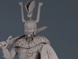 Celtic Chief ready to print 3D Print Model