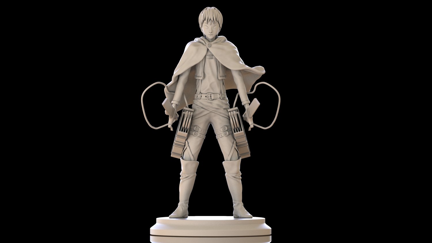 Female Titan - Shingeki no Kyojin 3D model 3D printable