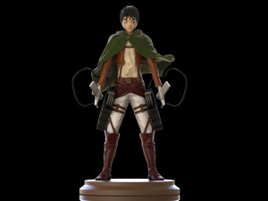 Eren Attack on Titan Free 3D print model 3D 打印模型