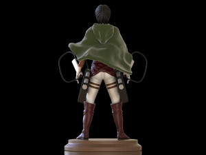 Eren Attack on Titan Free 3D print model 3D 打印模型