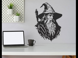 Gandalf wall art Modèles 3D en vedette