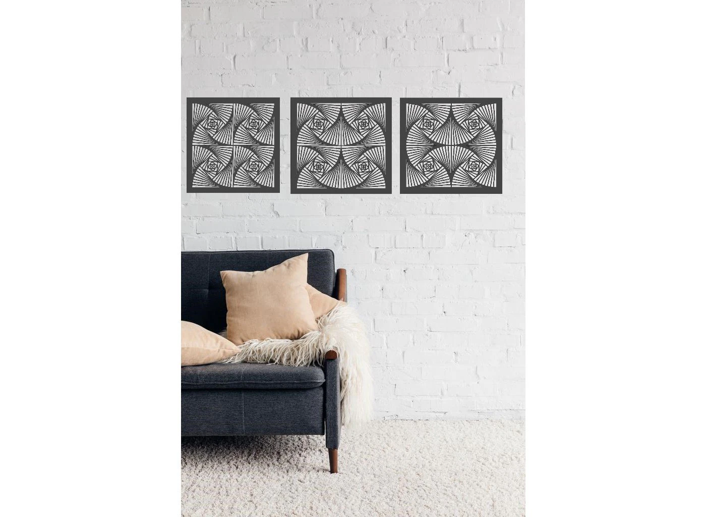 Infinity wall art 3D Print Model .c4d .max .obj .3ds .fbx .stl .blend 