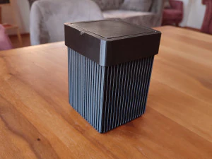 TRASH CAN WITH SWING LID 3D Print Model