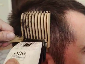 Hair cutting comb - BARBER COMB 3D-printmodel