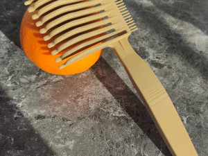 Hair cutting comb - BARBER COMB 3D Print Model
