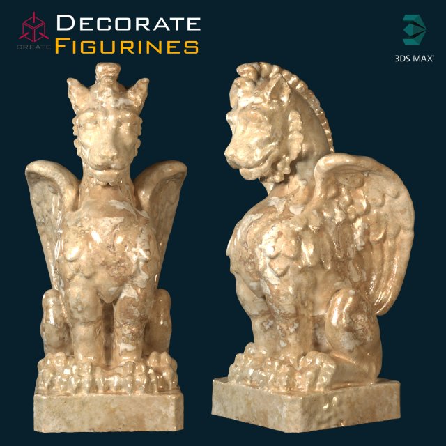 Figure 1 3D Model .c4d .max .obj .3ds .fbx .stl .blend 