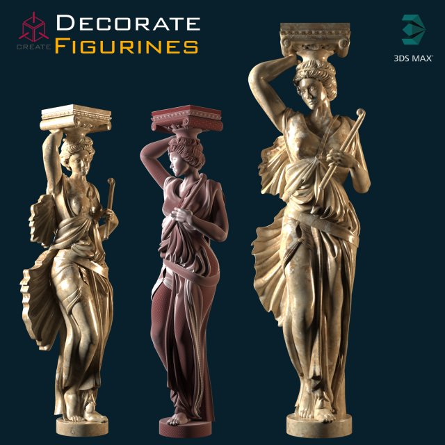Figure 2 3D Модель .c4d .max .obj .3ds .fbx .stl .blend 
