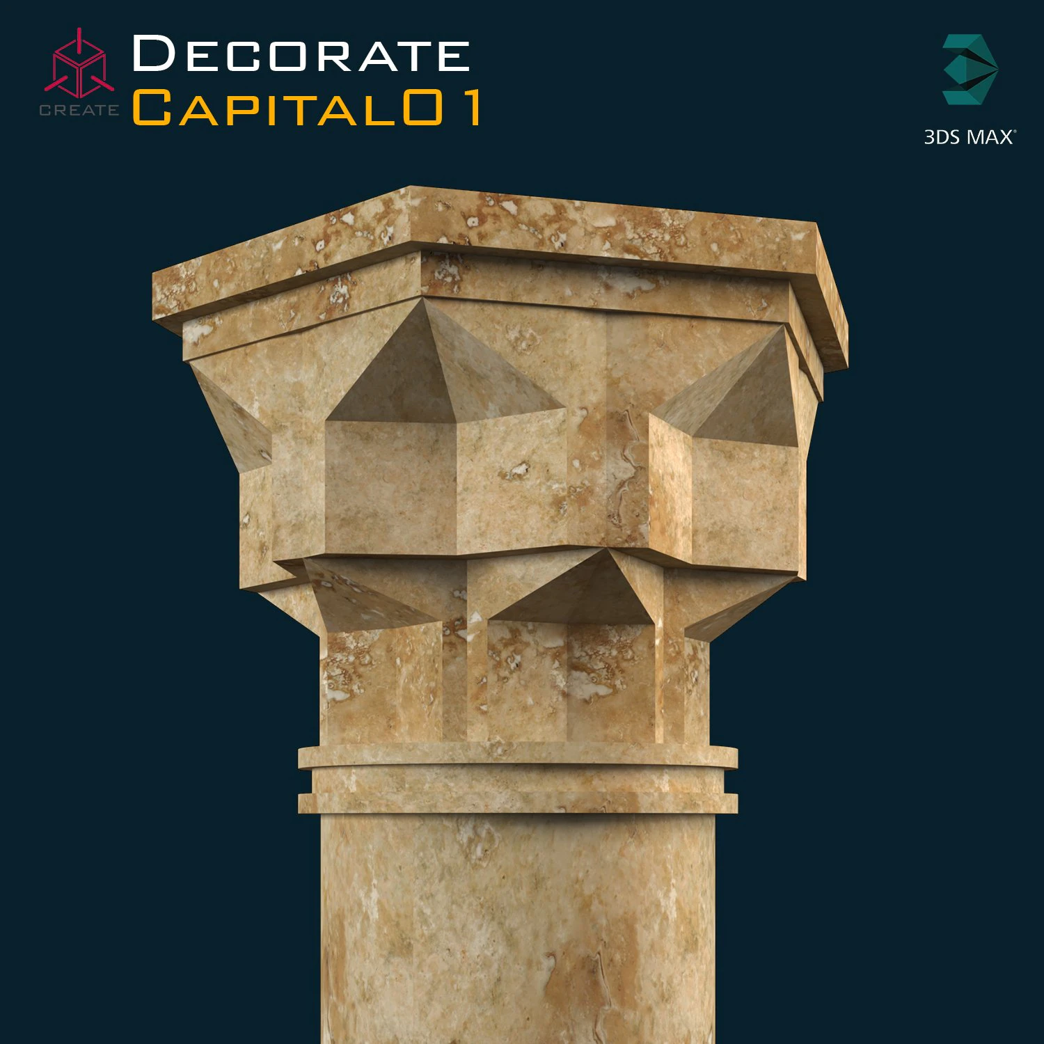 Capital 01 3D Model .c4d .max .obj .3ds .fbx .stl .blend