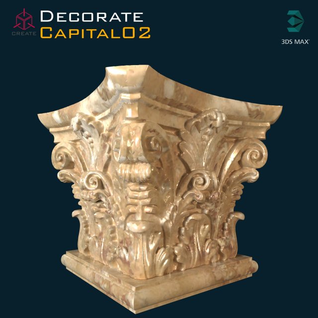 Capital 02 3D Model .c4d .max .obj .3ds .fbx .stl .blend 