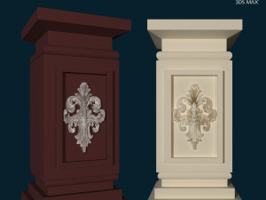 Column Foot 01 3D Model